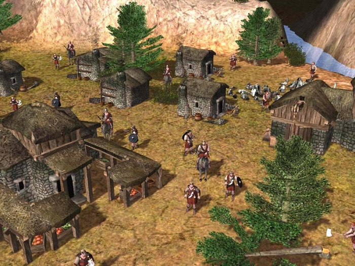 Скриншот из игры Highland Warriors
