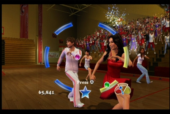 Скриншот из игры High School Musical 3: Senior Year DANCE!