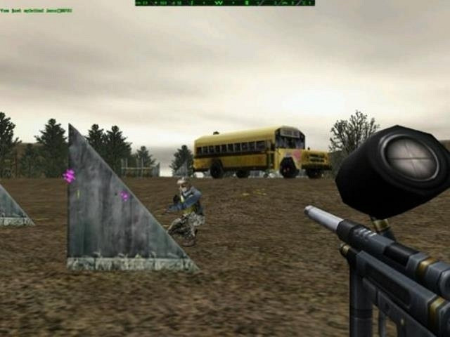 Скриншот из игры High Impact Paintball