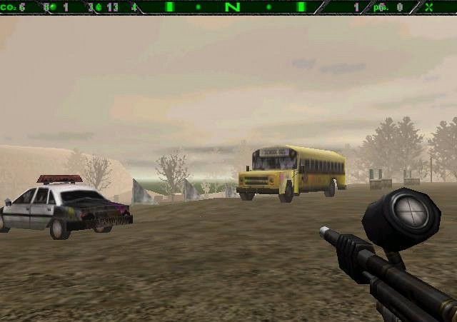 Скриншот из игры High Impact Paintball