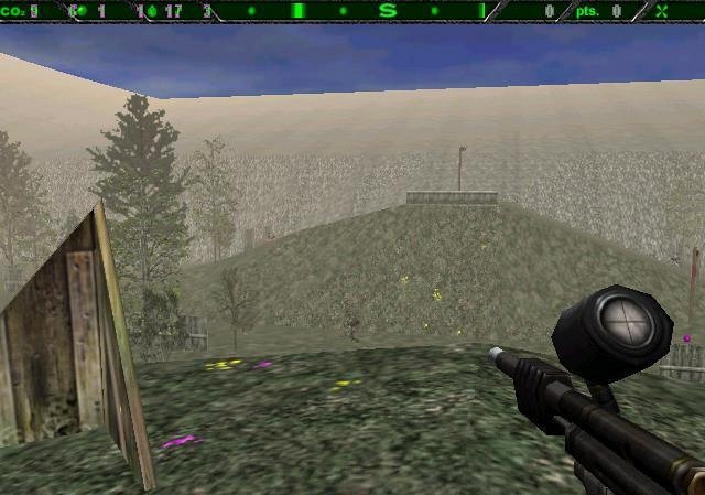 Скриншот из игры High Impact Paintball