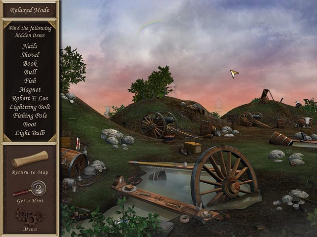 Скриншот из игры Hidden Mysteries: Civil War