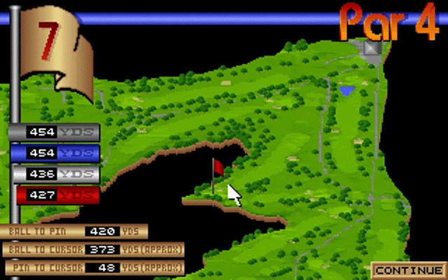 Скриншот из игры Links: The Challenge of Golf