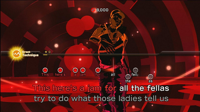 Скриншот из игры Lips