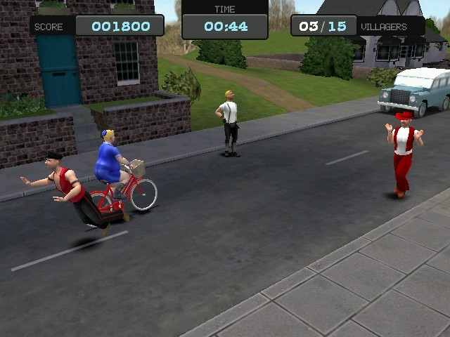 Скриншот из игры Little Britain: The Video Game