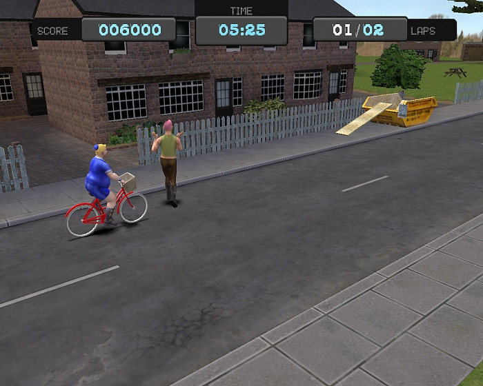 Скриншот из игры Little Britain: The Video Game