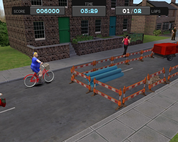 Скриншот из игры Little Britain: The Video Game