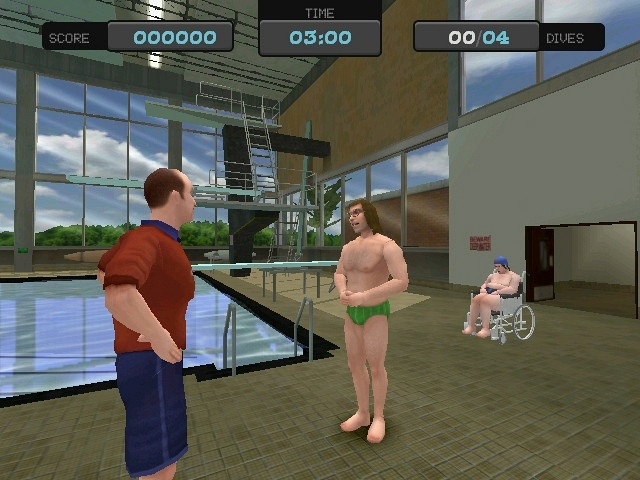 Скриншот из игры Little Britain: The Video Game