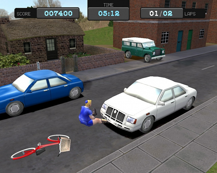 Скриншот из игры Little Britain: The Video Game