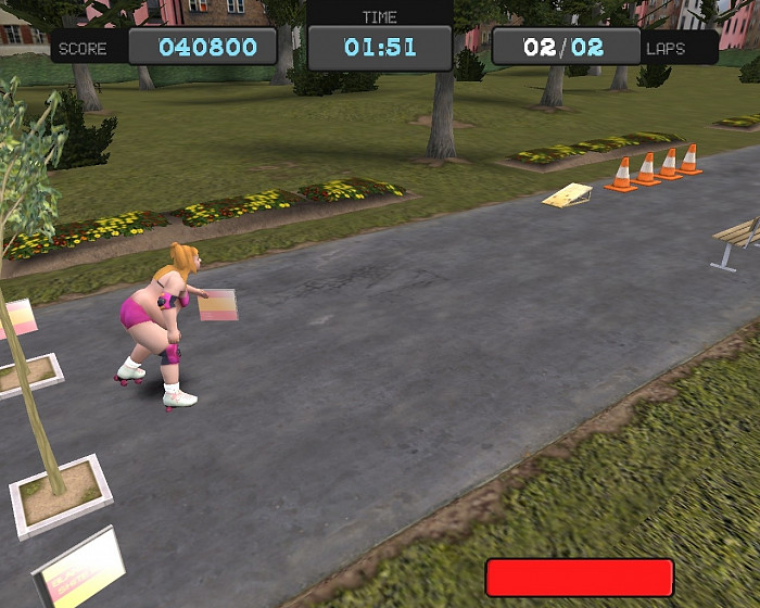 Скриншот из игры Little Britain: The Video Game