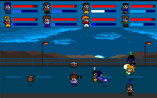 Скриншот из игры Little Fighter