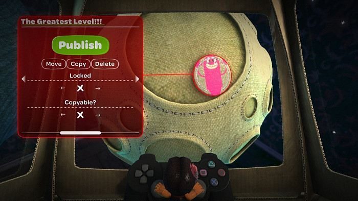 Скриншот из игры LittleBigPlanet