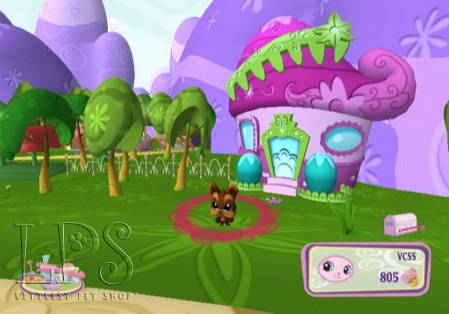 Скриншот из игры Littlest Pet Shop