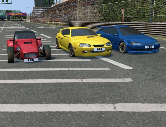 Скриншот из игры Live for Speed S1