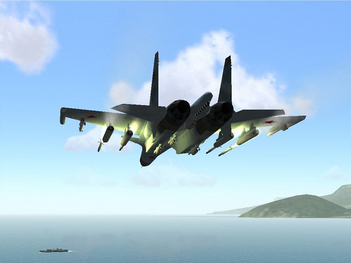 Скриншот из игры Lock On: Modern Air Combat