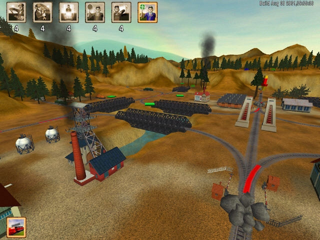 Скриншот из игры Loco-Commotion