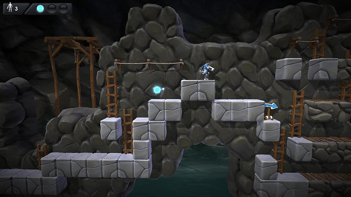 Скриншот из игры Lode Runner