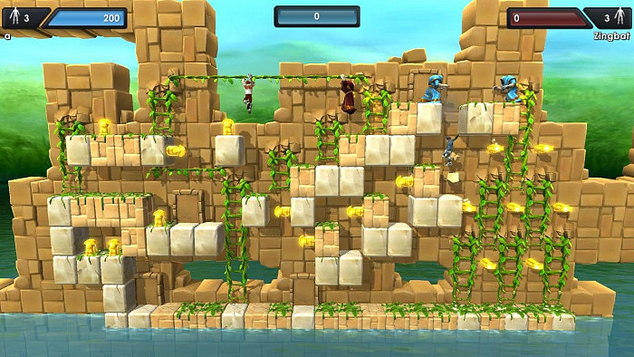 Скриншот из игры Lode Runner
