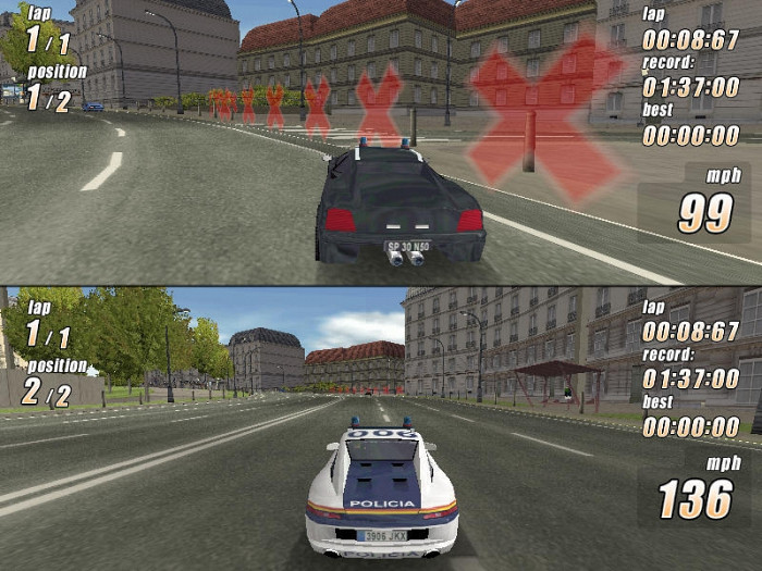 Скриншот из игры London Racer: Police Madness