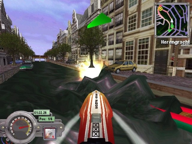 Скриншот из игры London Thames Racer