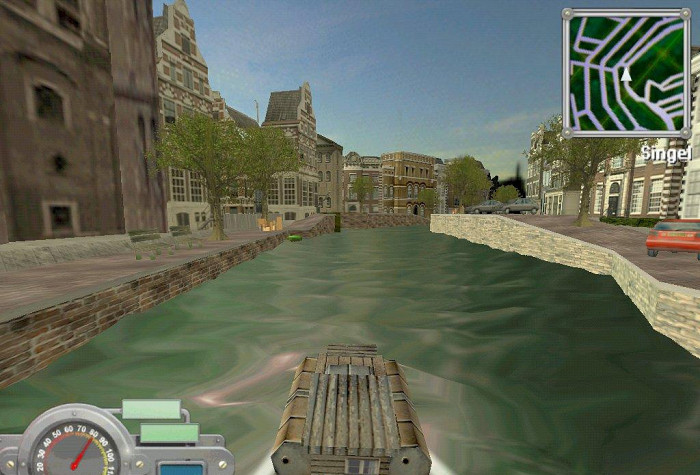 Скриншот из игры London Thames Racer