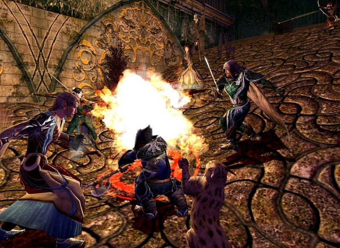Скриншот из игры Lord of the Rings Online: The Mines of Moria - Siege of Mirkwood
