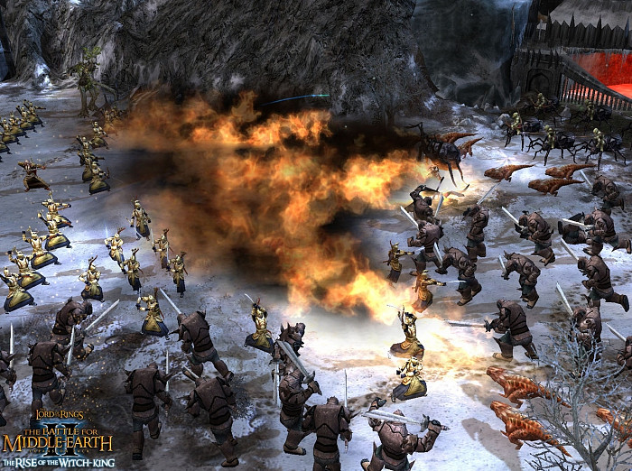 Скриншот из игры Lord of the Rings: The Battle for Middle-earth 2. The Rise of the Witch-king