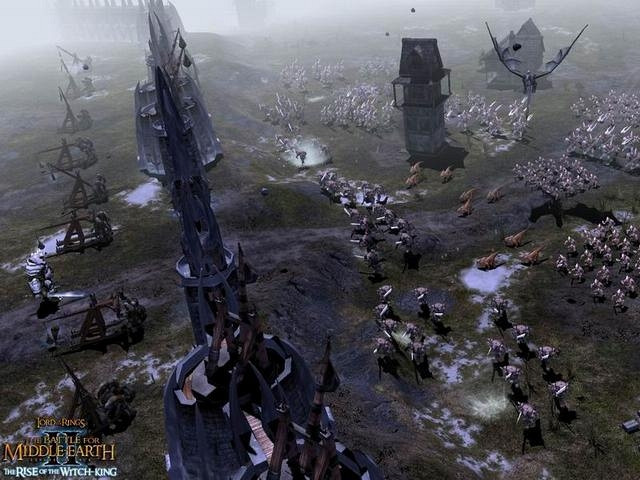 Скриншот из игры Lord of the Rings: The Battle for Middle-earth 2. The Rise of the Witch-king
