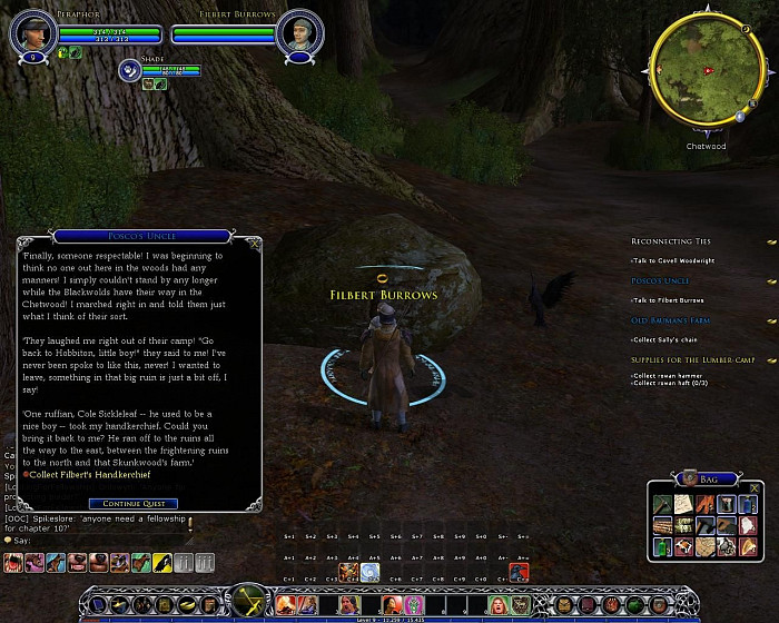 Скриншот из игры Lord of the Rings Online: Shadows of Angmar, The