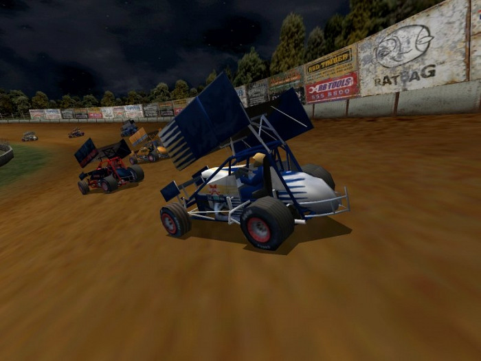 Скриншот из игры Dirt Track Racing