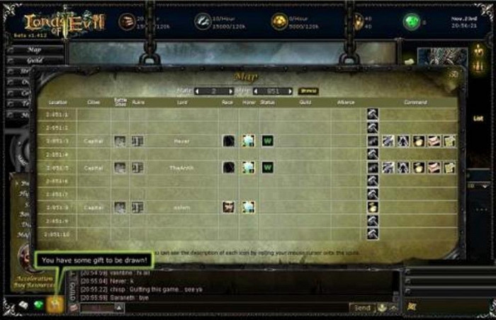 Скриншот из игры Lords of Evil