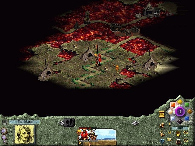 Скриншот из игры Lords of Magic