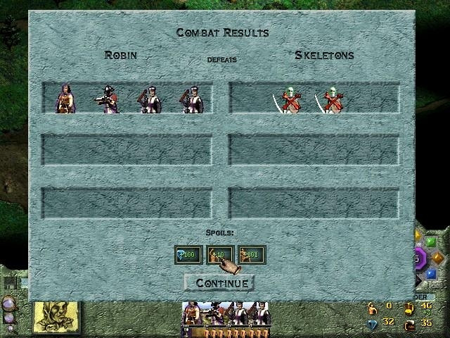 Скриншот из игры Lords of Magic