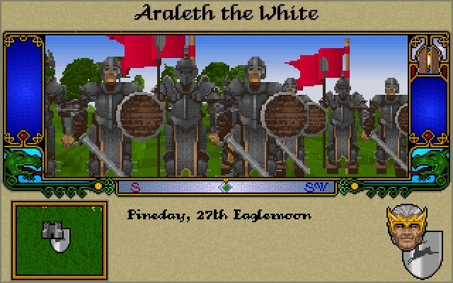 Скриншот из игры Lords of Midnight 3: The Citadel