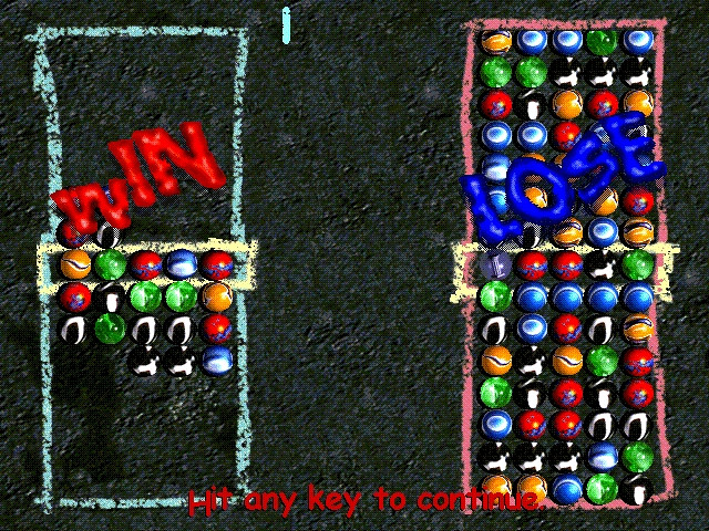 Скриншот из игры Lose Your Marbles