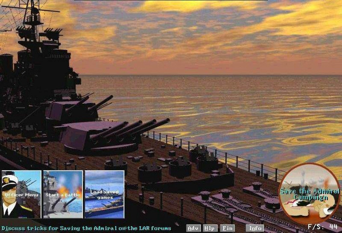 Скриншот из игры Lost Admiral Returns