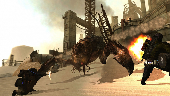 Скриншот из игры Lost Planet: Extreme Condition Colonies