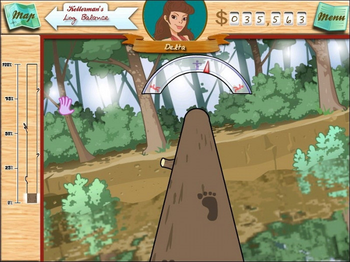 Скриншот из игры Dirty Dancing: The Videogame