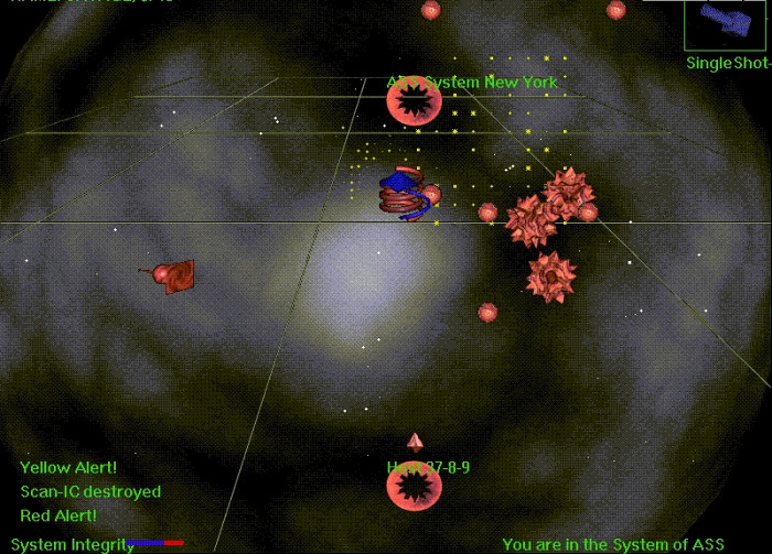 Скриншот из игры LostInTheGrid 2050