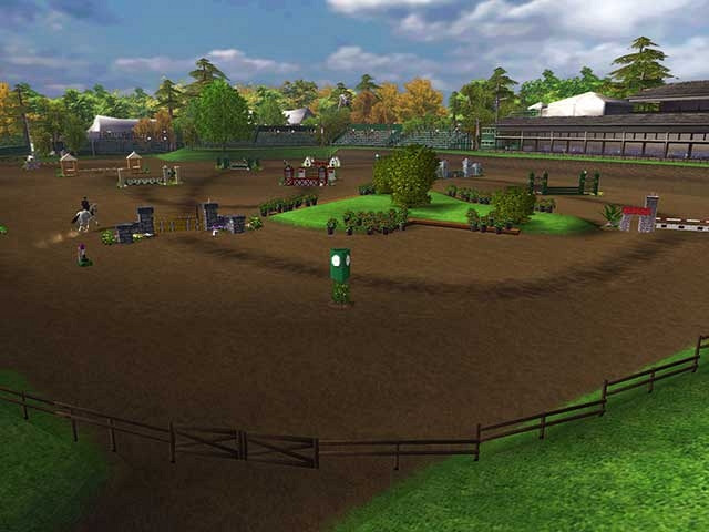 Скриншот из игры Lucinda Green's Equestrian Challenge