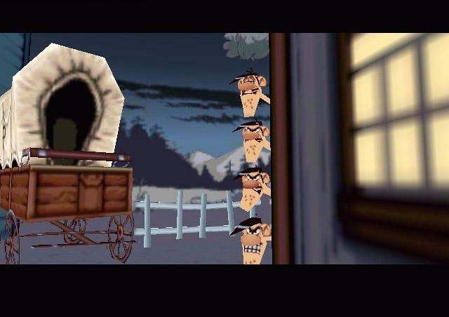 Скриншот из игры Lucky Luke: Western Fever
