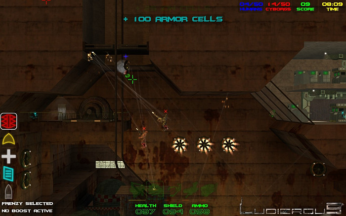 Скриншот из игры Ludicrous