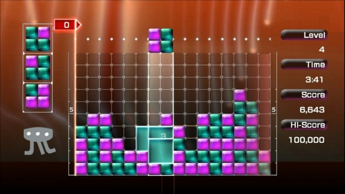 Скриншот из игры Lumines: Puzzle Fusion