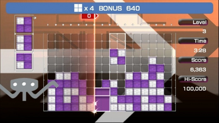 Скриншот из игры Lumines: Puzzle Fusion