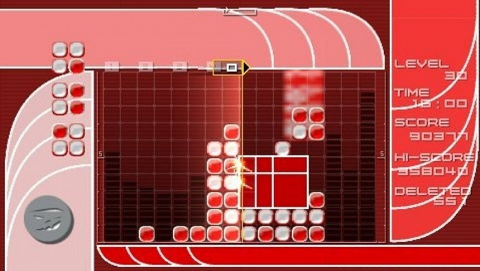 Скриншот из игры Lumines: Puzzle Fusion