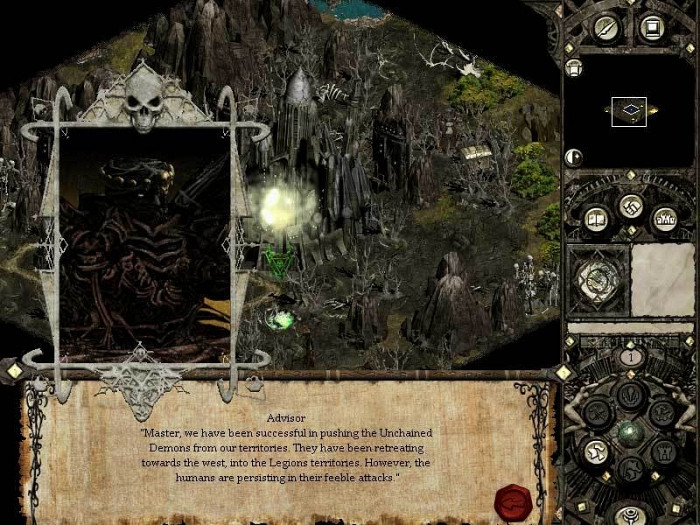 Скриншот из игры Disciples 2: Rise of the Elves Gold