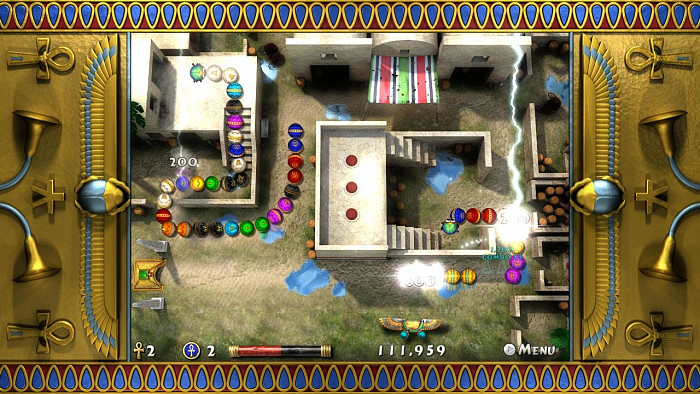 Скриншот из игры Luxor 2