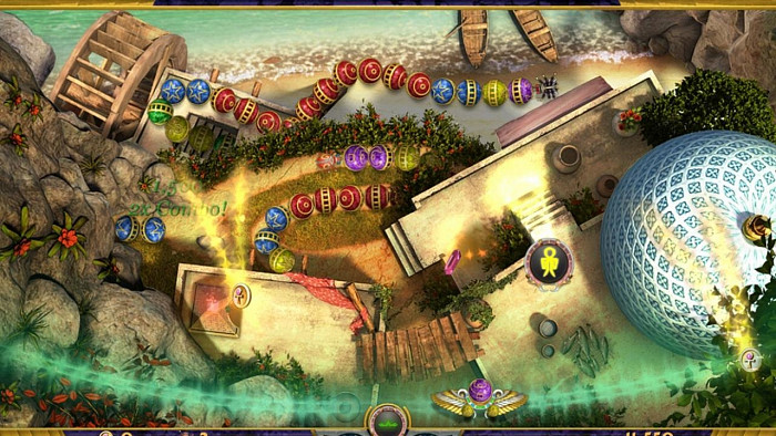 Скриншот из игры Luxor 4