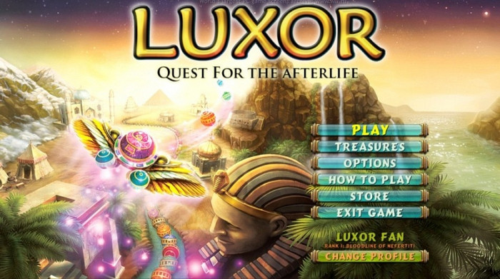 Скриншот из игры Luxor 4: Quest for the Afterlife
