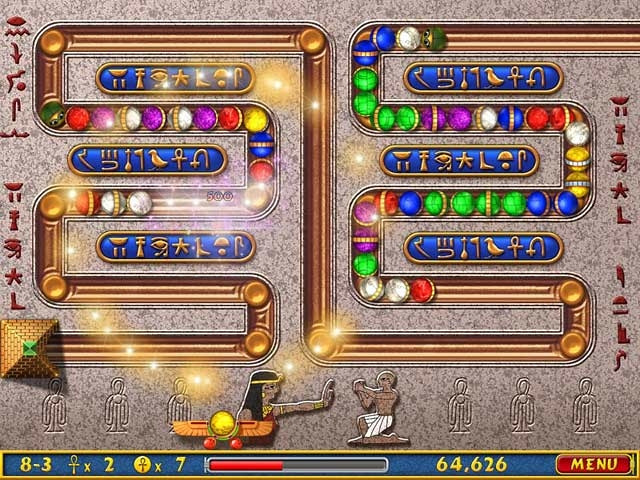Скриншот из игры Luxor: Amun Rising